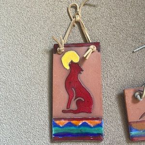 Southwest Custom Howling Wolf Art